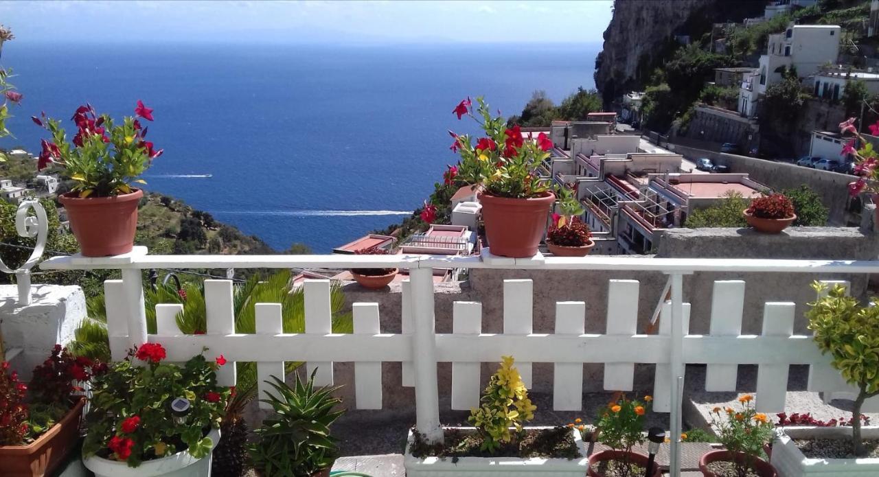 Casa Enzo Con Vista Mare Apartman Amalfi Kültér fotó