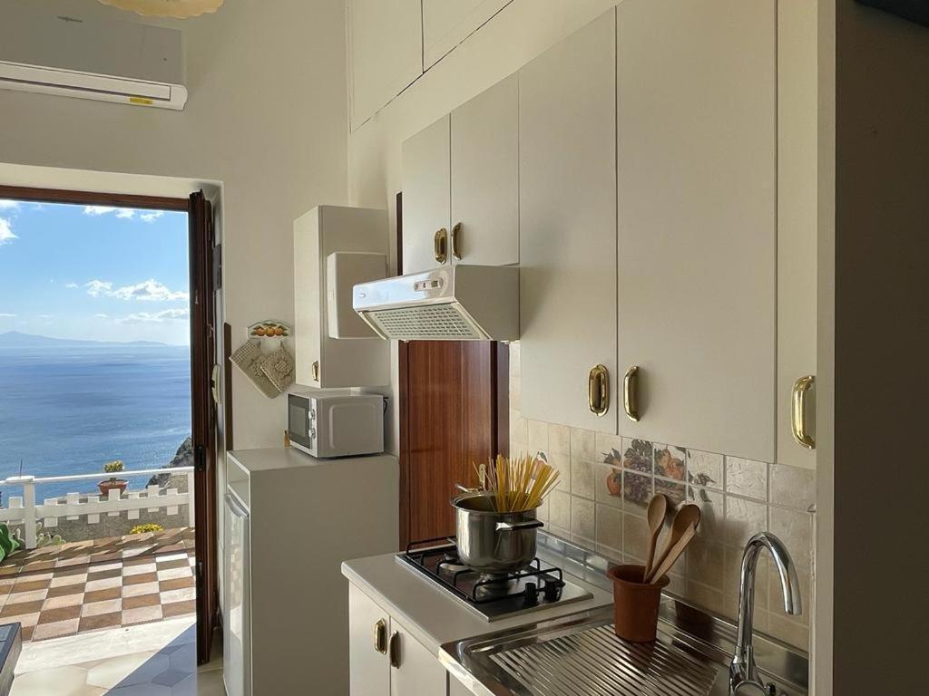 Casa Enzo Con Vista Mare Apartman Amalfi Kültér fotó