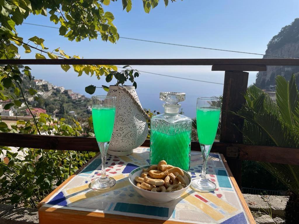 Casa Enzo Con Vista Mare Apartman Amalfi Kültér fotó
