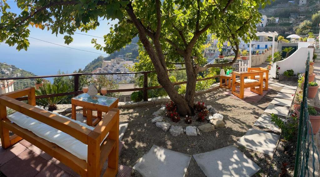 Casa Enzo Con Vista Mare Apartman Amalfi Kültér fotó